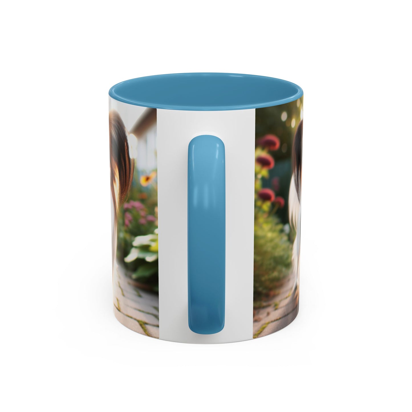 Papillon Accent Coffee Mug - Perfect Gift for Dog Lovers