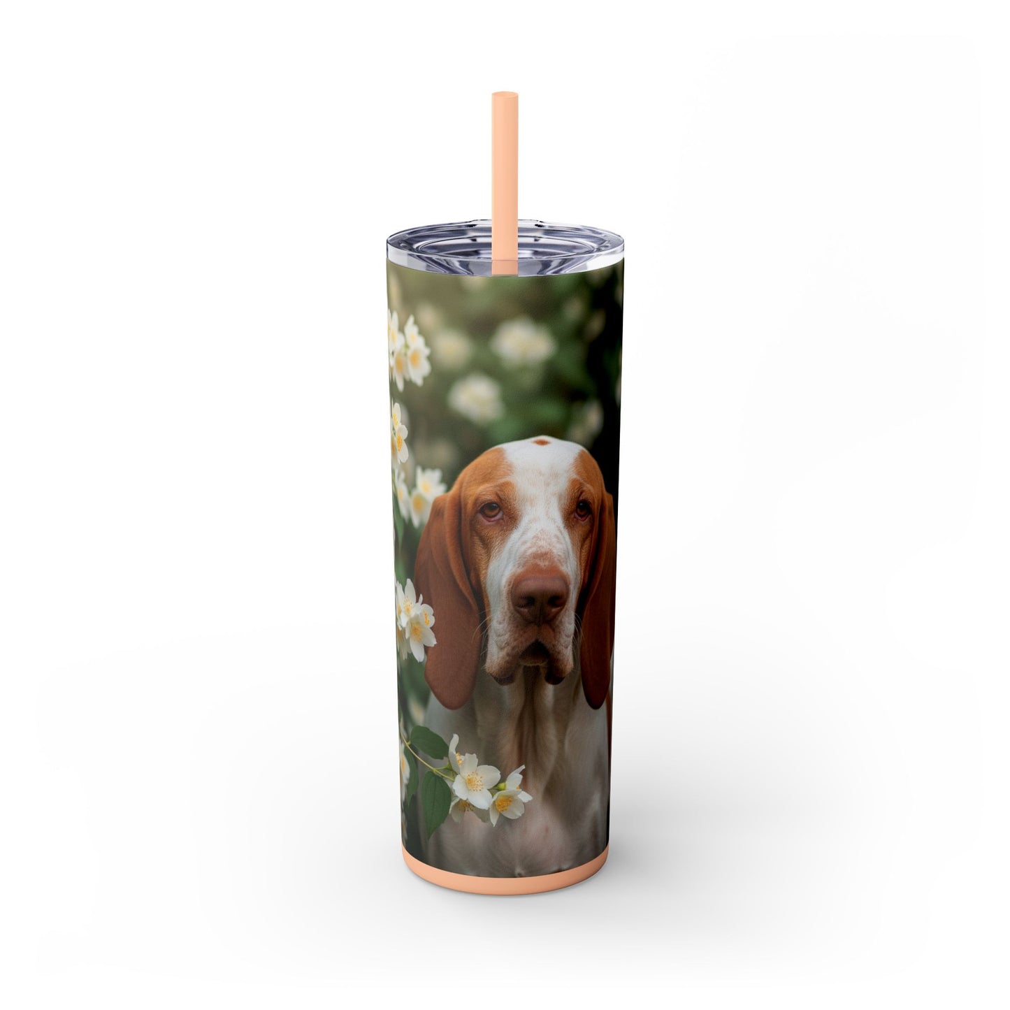 Bracco Italiano Tumbler with Straw, 20oz