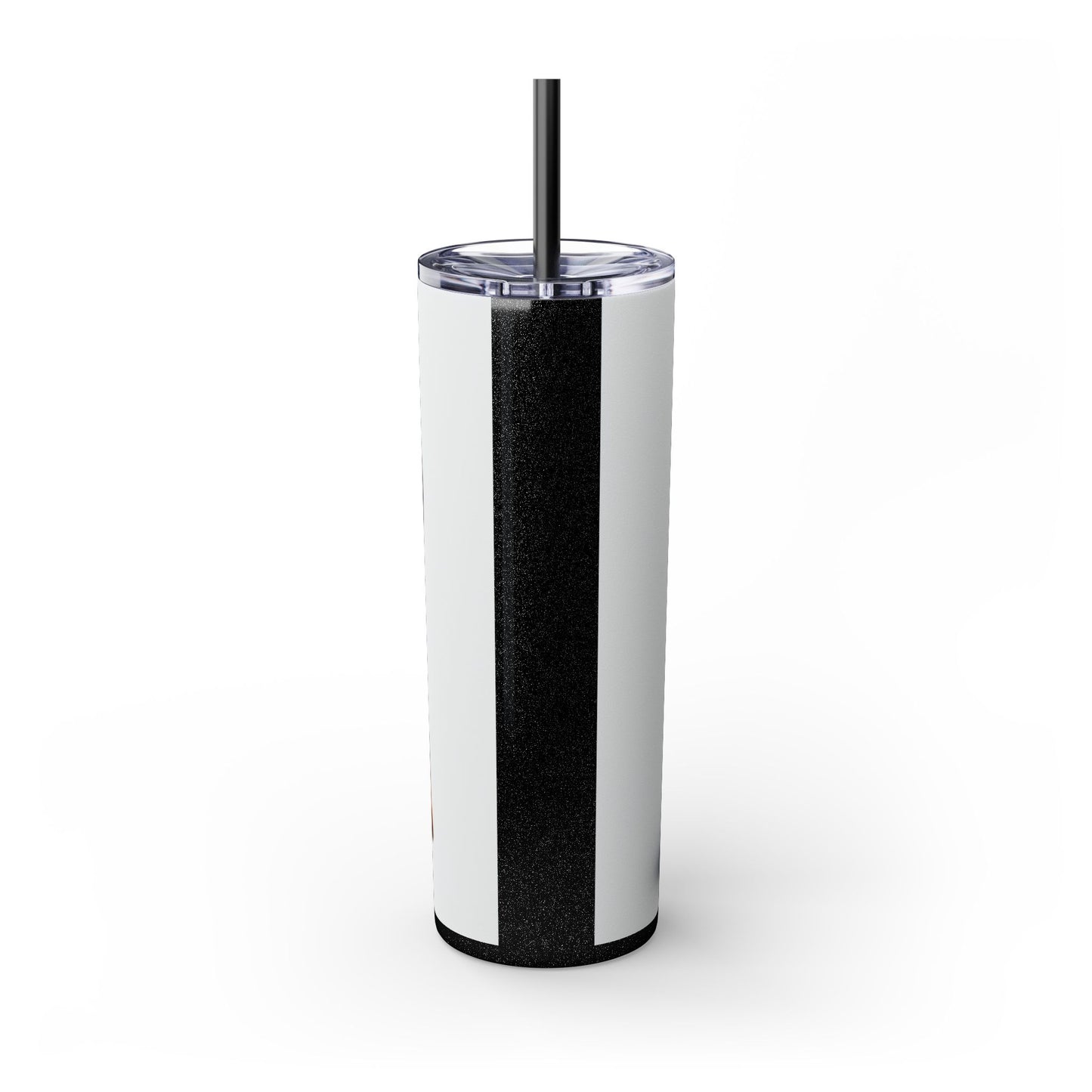 Miniature Pinscher Skinny Tumbler with Straw, 20oz