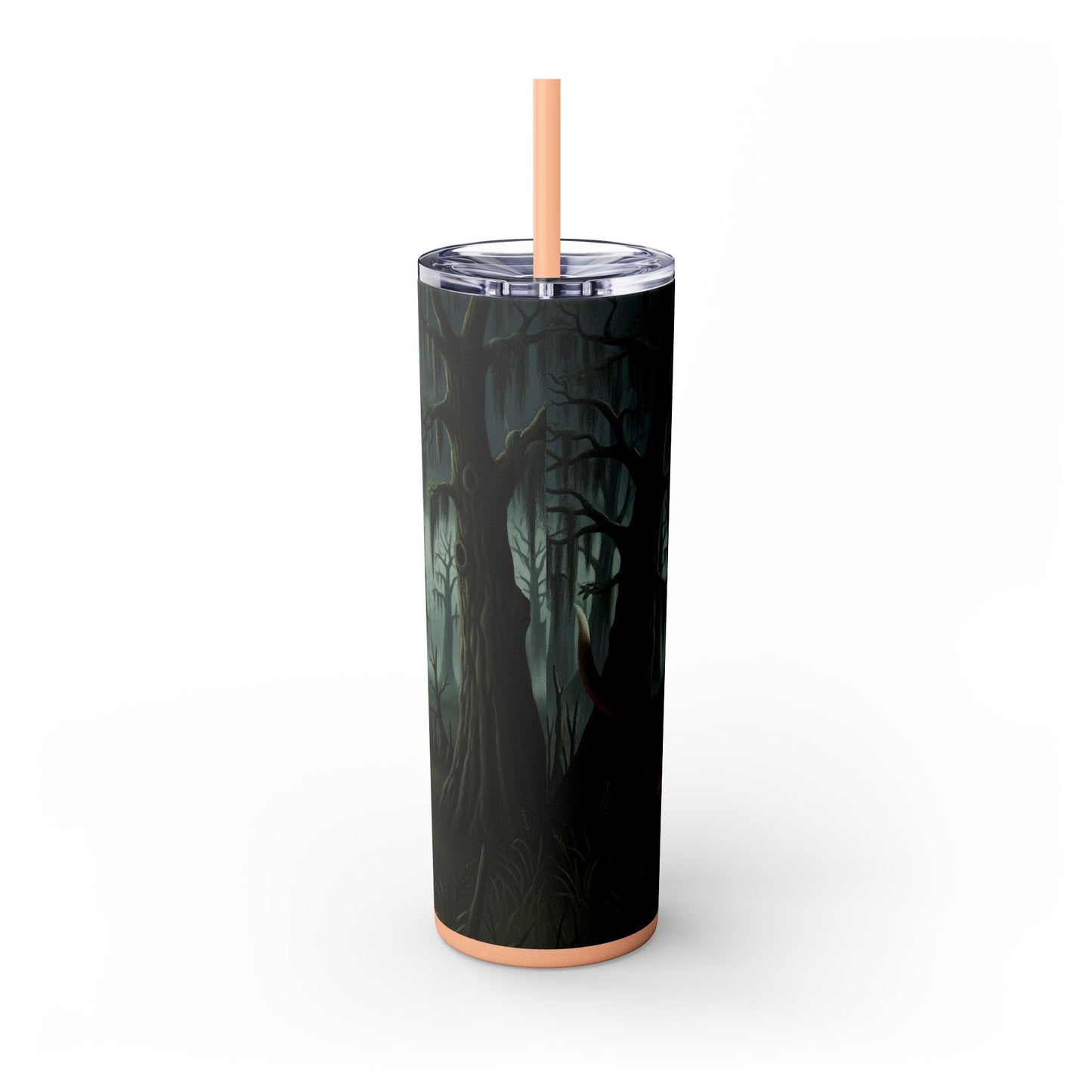 Bloodhound Skinny Tumbler with Straw, 20oz