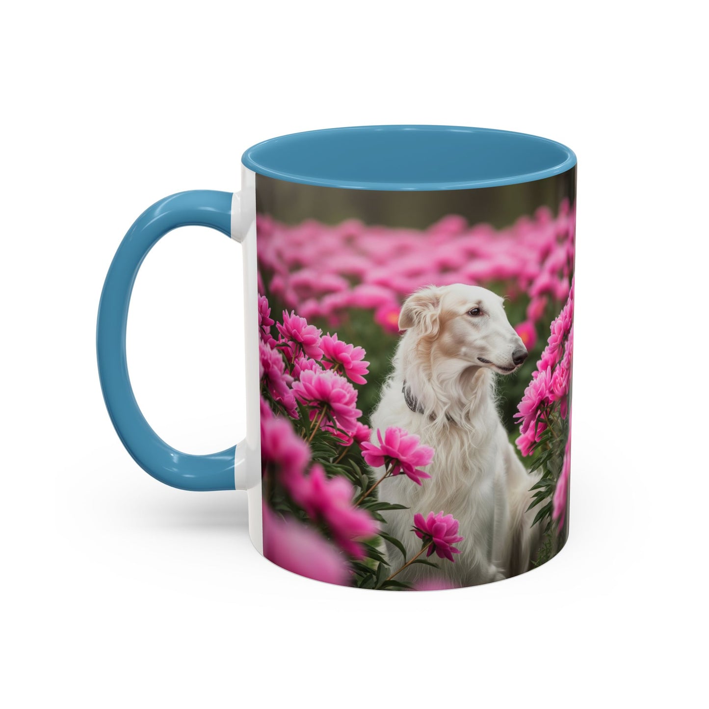 Borzoi Accent Coffee Mug - Perfect Gift for Dog Lovers