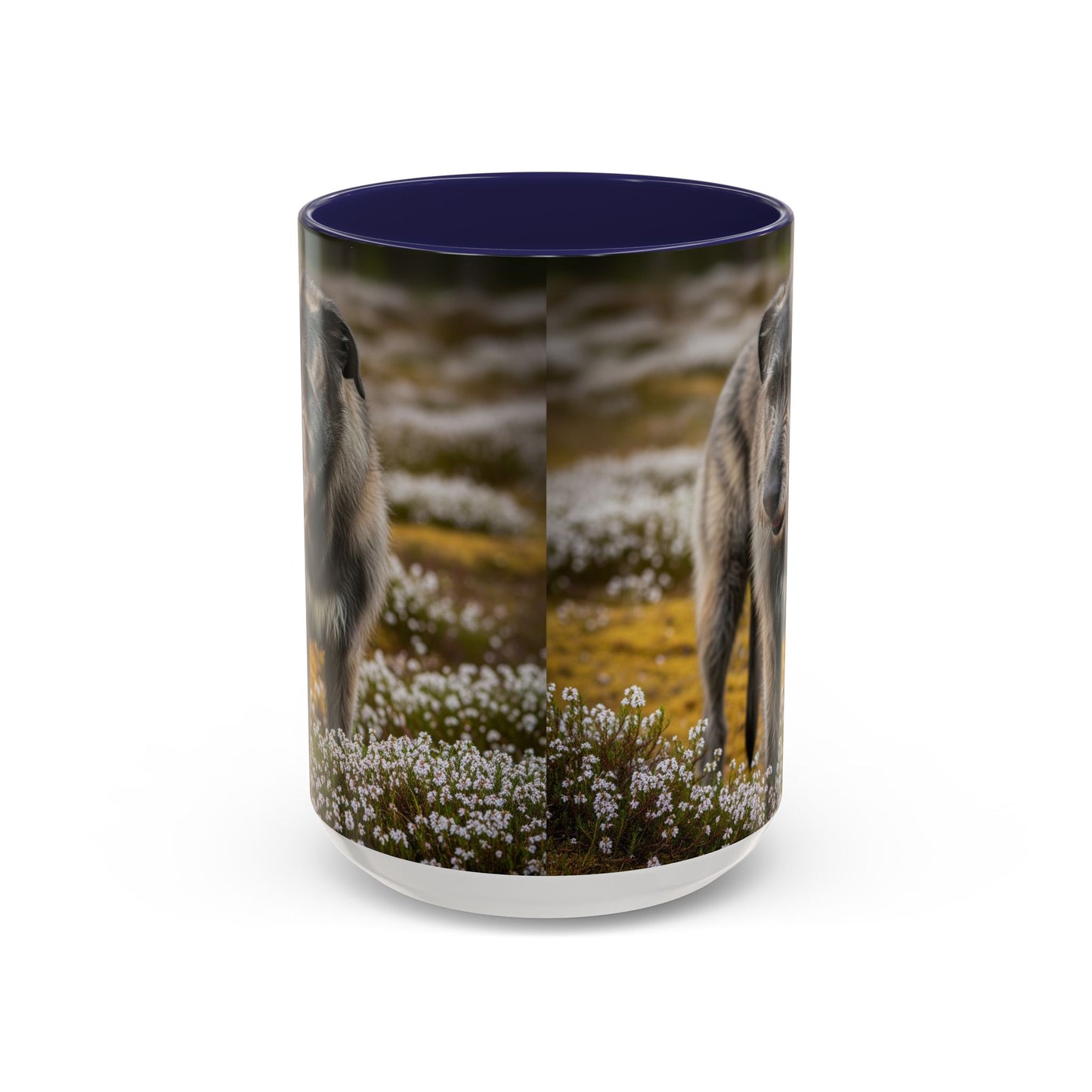 Irish Wolfhound Accent Coffee Mug - Perfect Gift for Dog Lovers