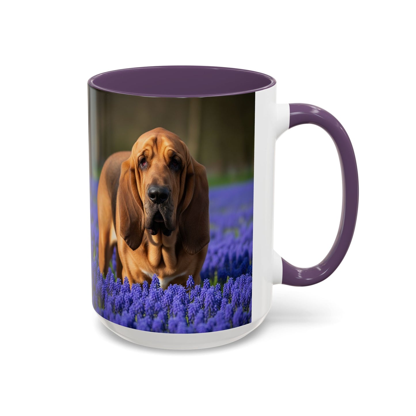 Bloodhound Accent Coffee Mug - Perfect Gift for Dog Lovers