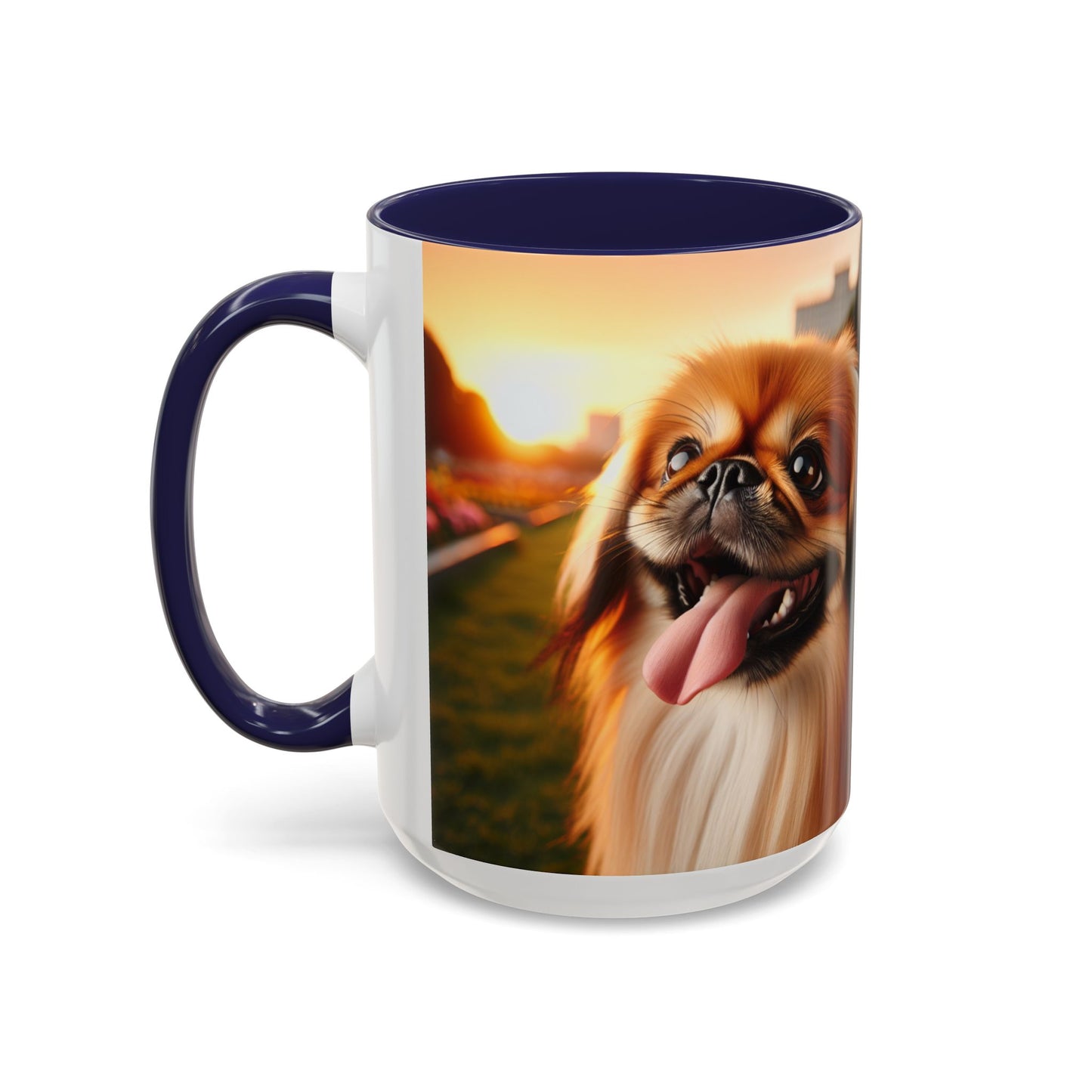 Pekingese Accent Coffee Mug - Perfect Gift for Dog Lovers