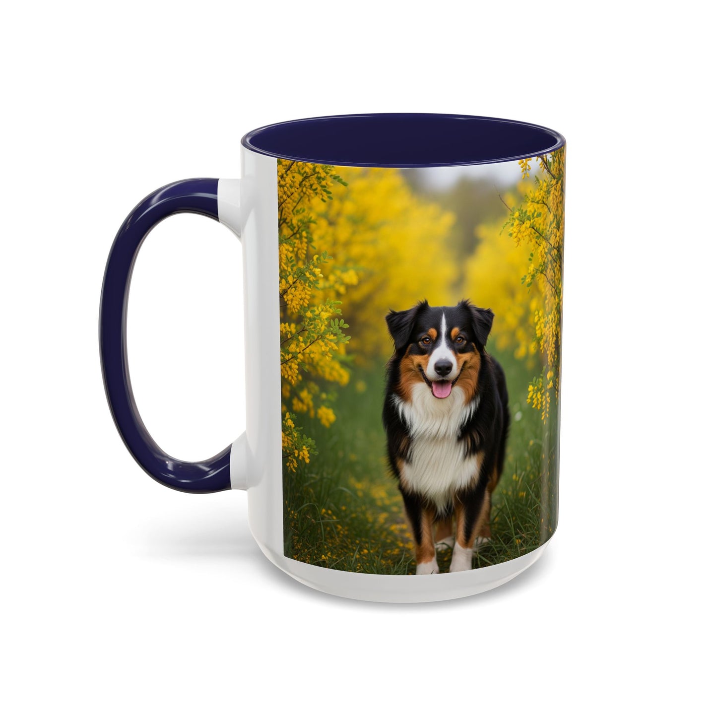 Australian Shepherd Accent Coffee Mug - Perfect Gift for Dog Lovers