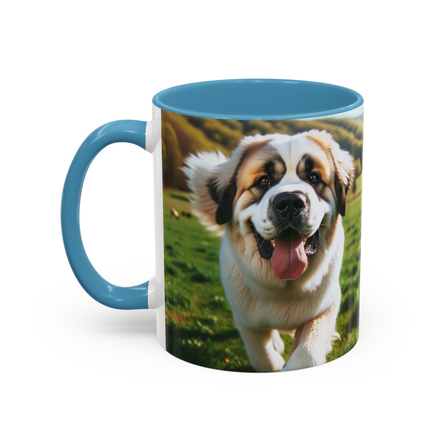 Pyrenean Mastiff Accent Coffee Mug - Perfect Gift for Dog Lovers