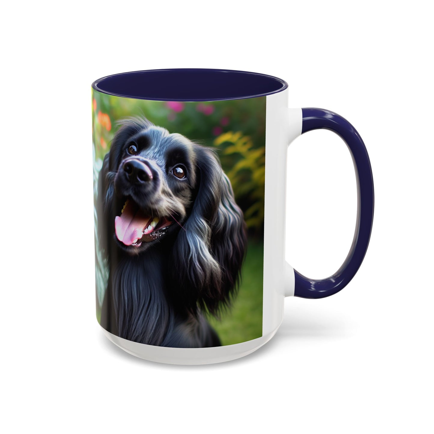 Blue Picardy Spaniel Accent Coffee Mug - Perfect Gift for Dog Lovers