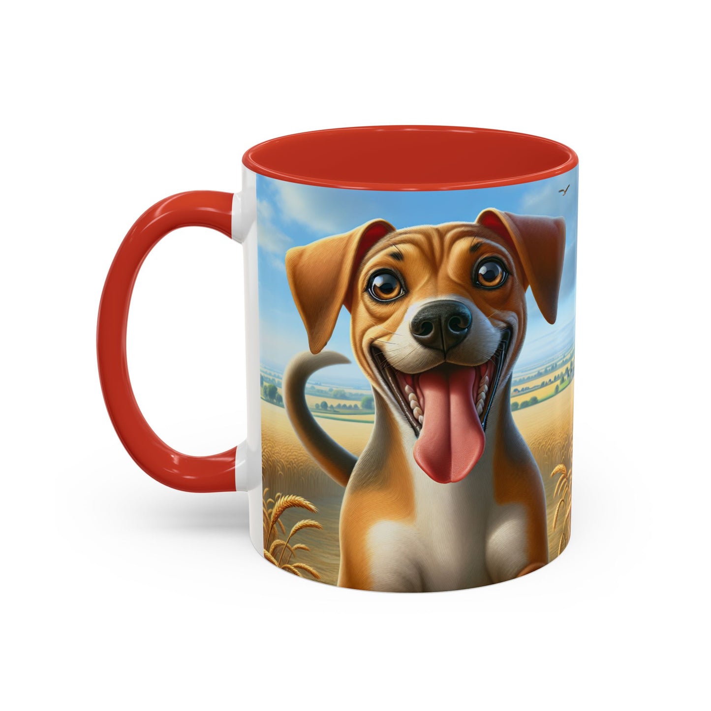 Banjara Hound Accent Coffee Mug - Perfect Gift for Dog Lovers