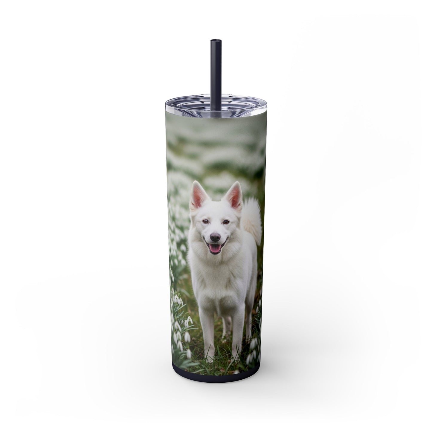 Volpino Italiano Tumbler with Straw, 20oz