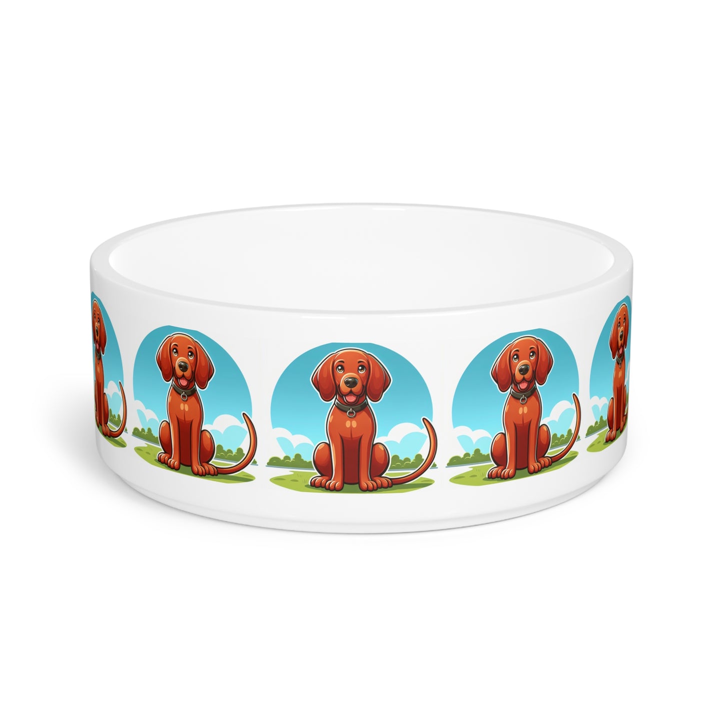 Redbone Coonhound Pet Bowl