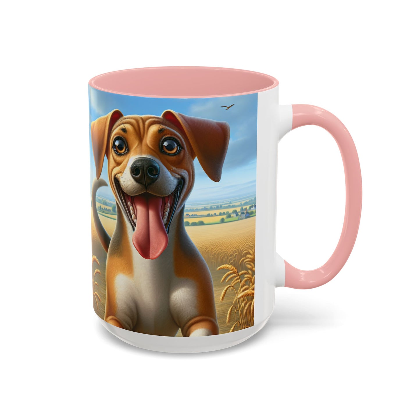 Banjara Hound Accent Coffee Mug - Perfect Gift for Dog Lovers