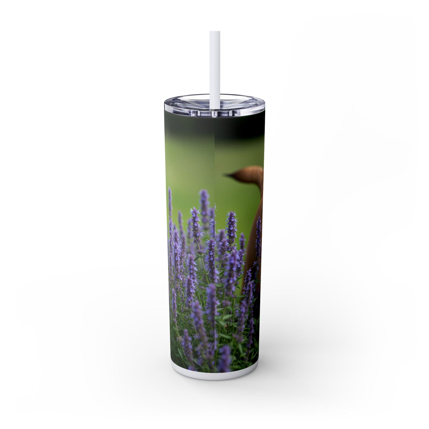 British Bulldog Tumbler with Straw, 20oz