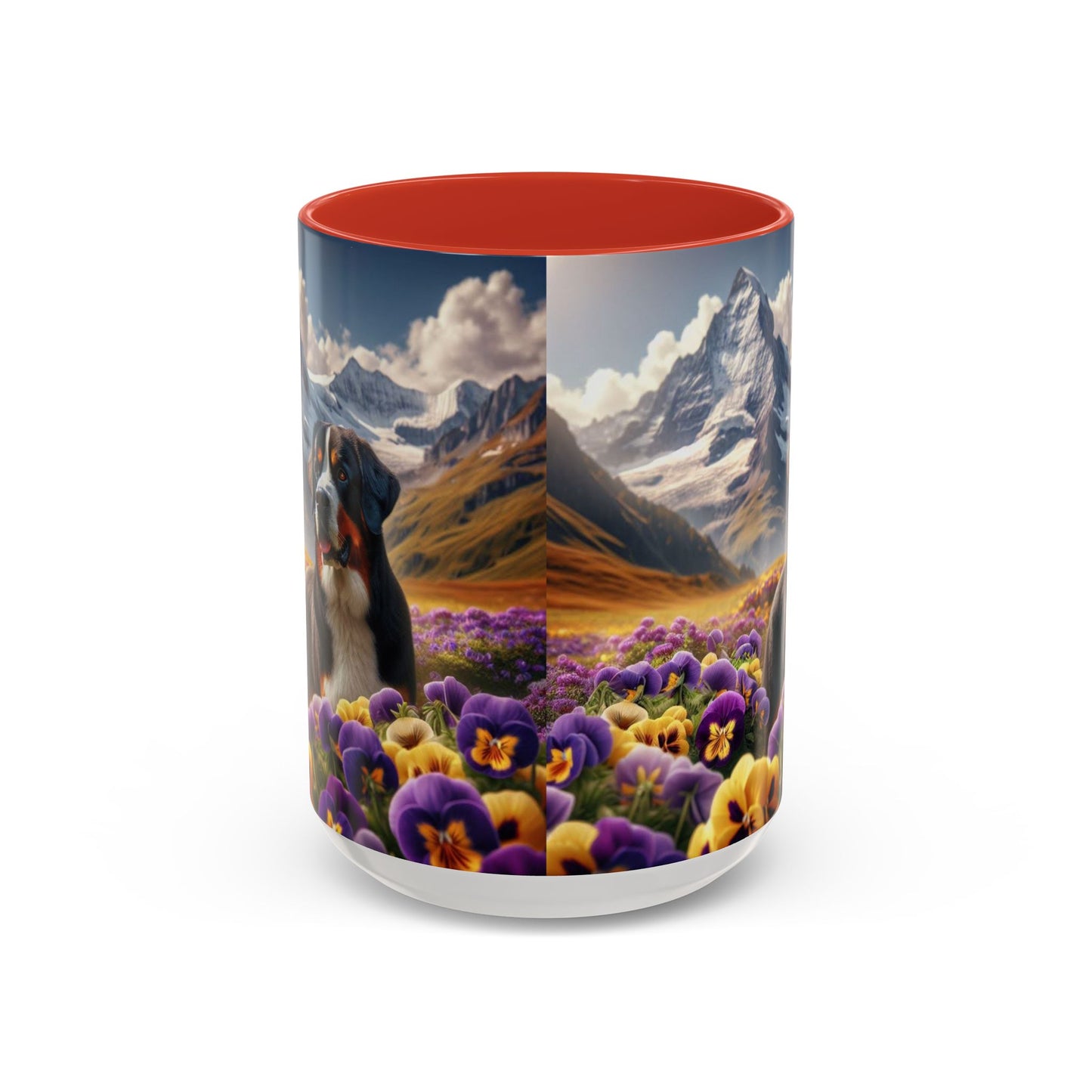 Greater Swiss Mountain Dog Accent Coffee Mug - Perfect Gift for Dog Lovers
