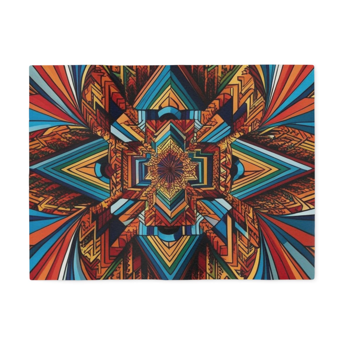 Optical Illusion Sweatshirt Blanket