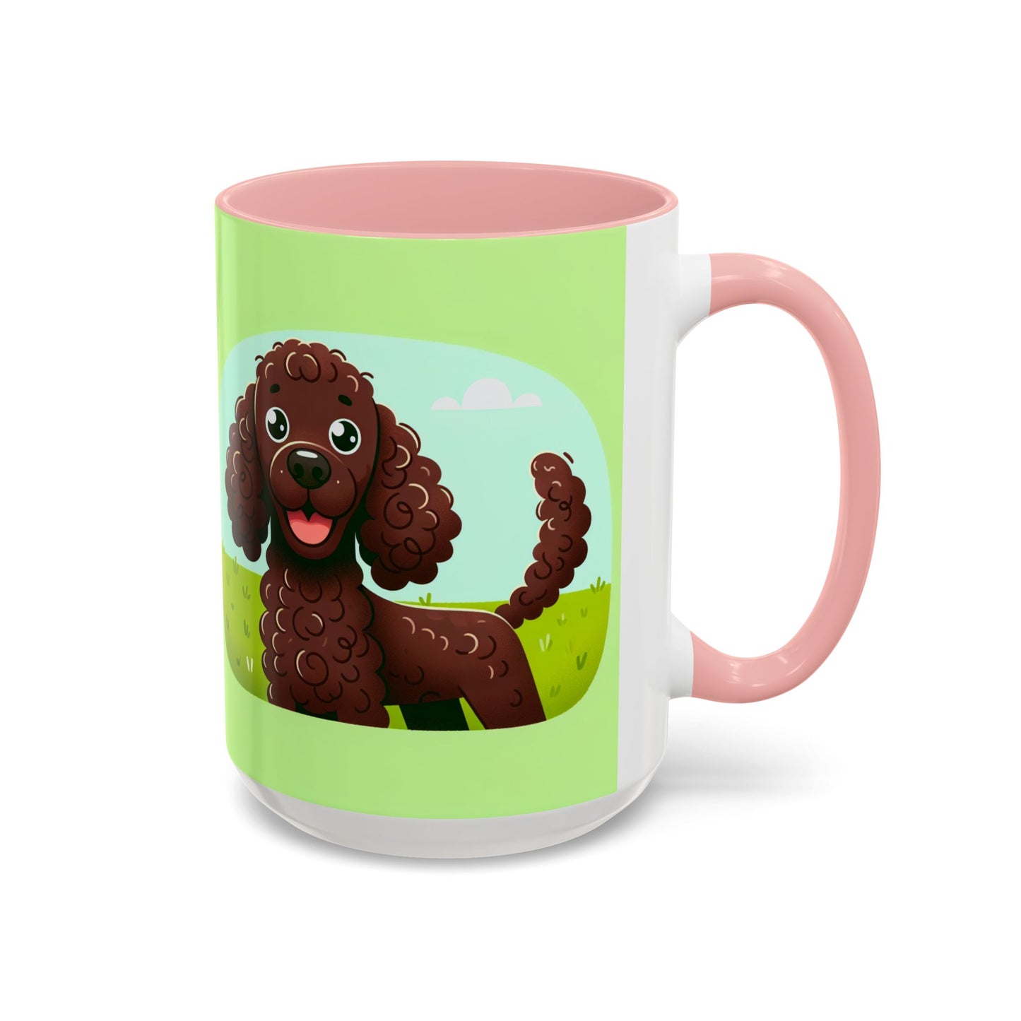 Irish Water Spaniel Accent Coffee Mug - Perfect Gift for Dog Lovers