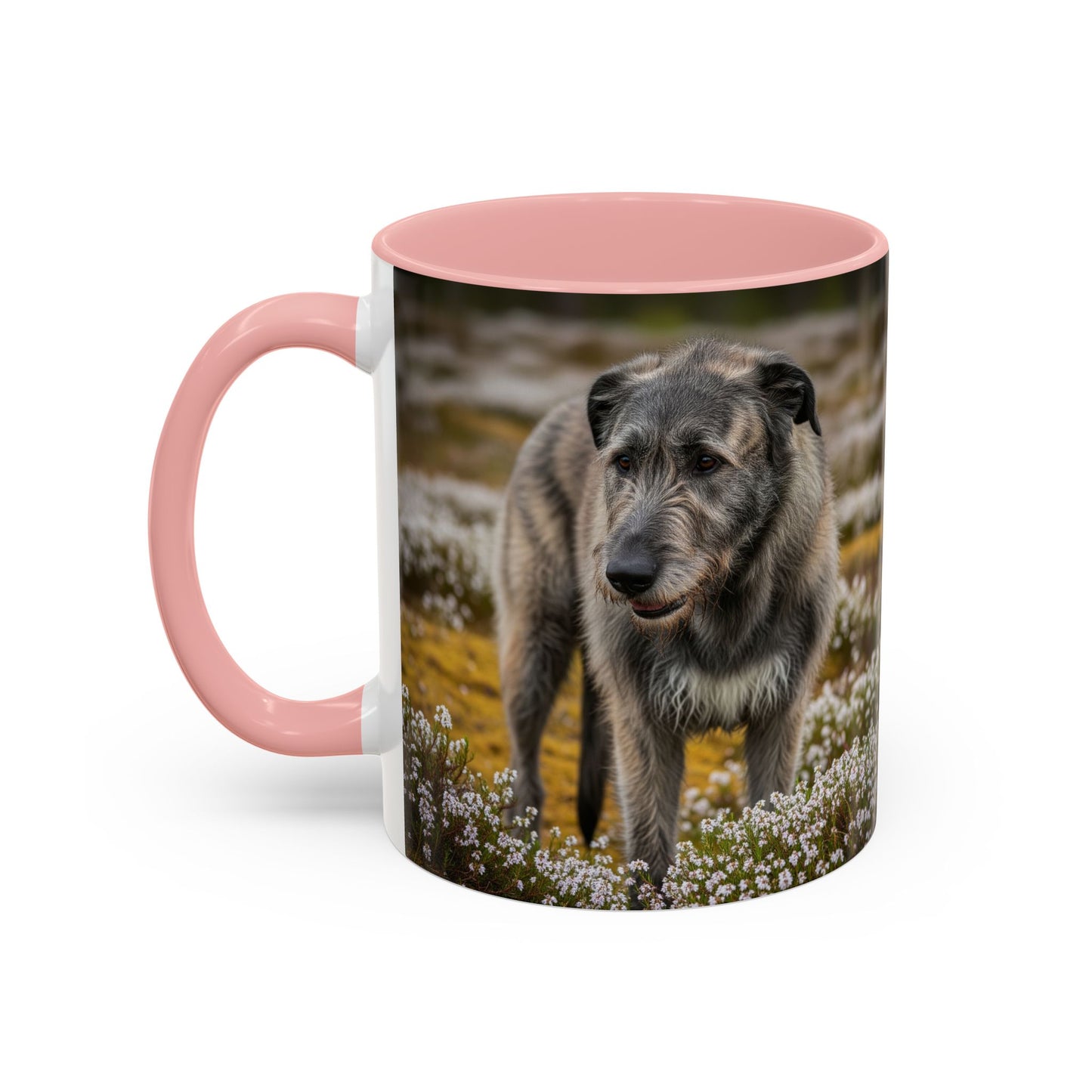Irish Wolfhound Accent Coffee Mug - Perfect Gift for Dog Lovers