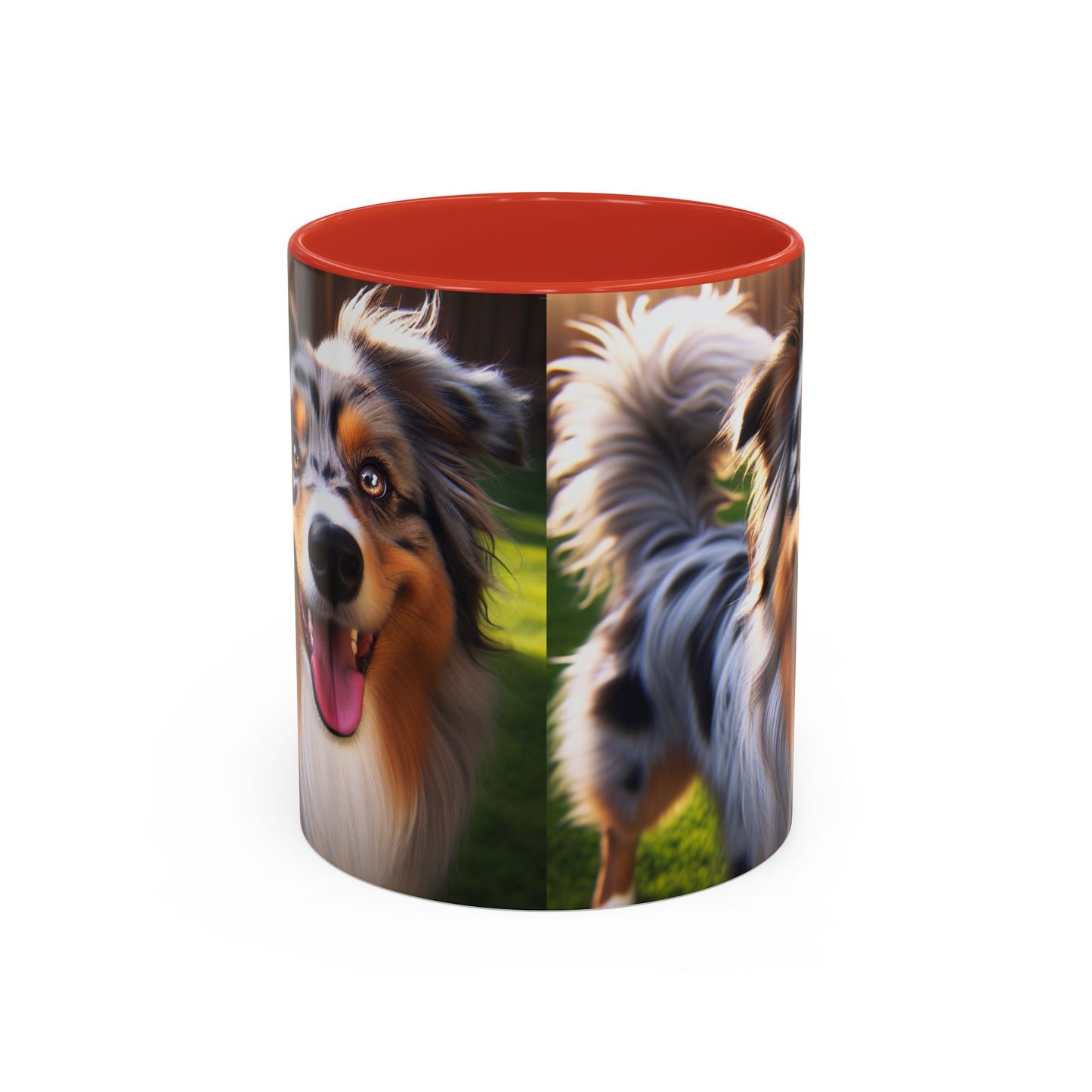 Australian Shepherd Accent Coffee Mug - Perfect Gift for Dog Lovers
