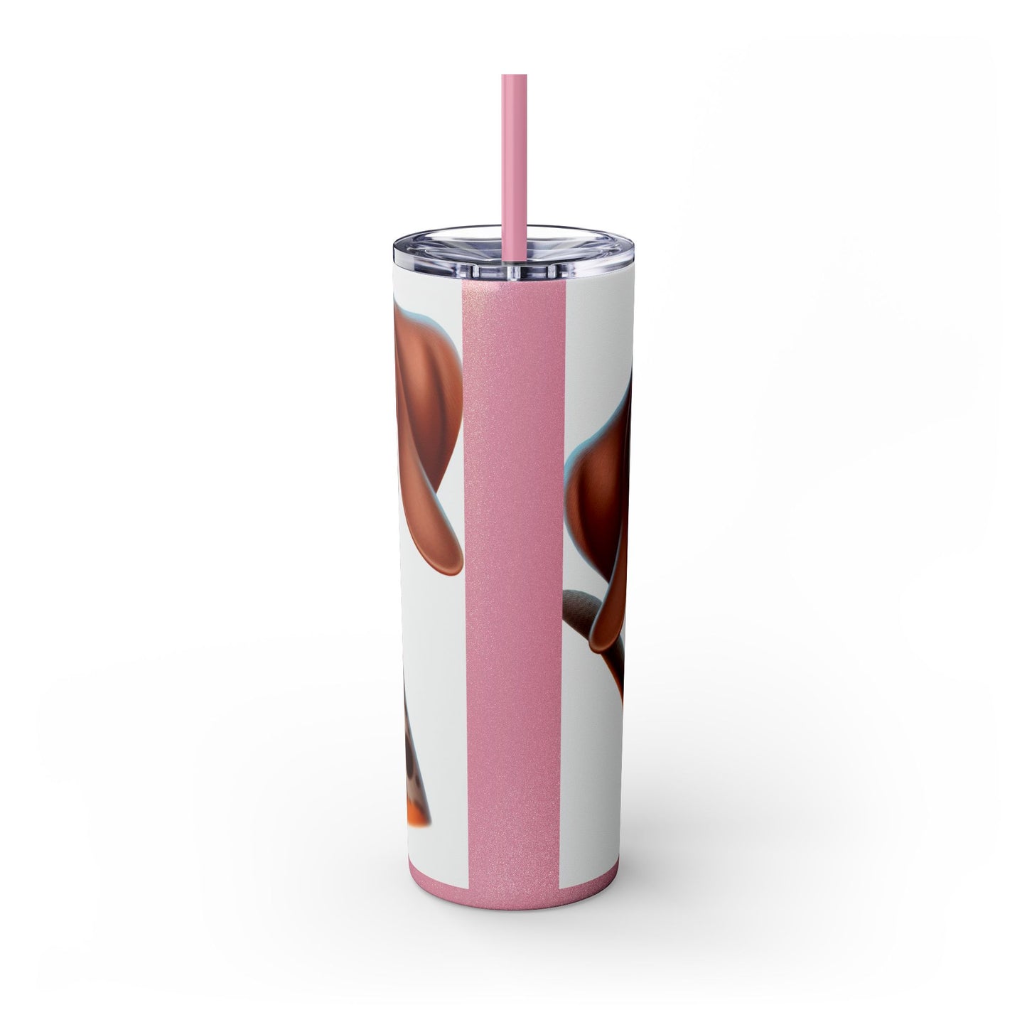 Braque du Bourbonnais Tumbler with Straw, 20oz