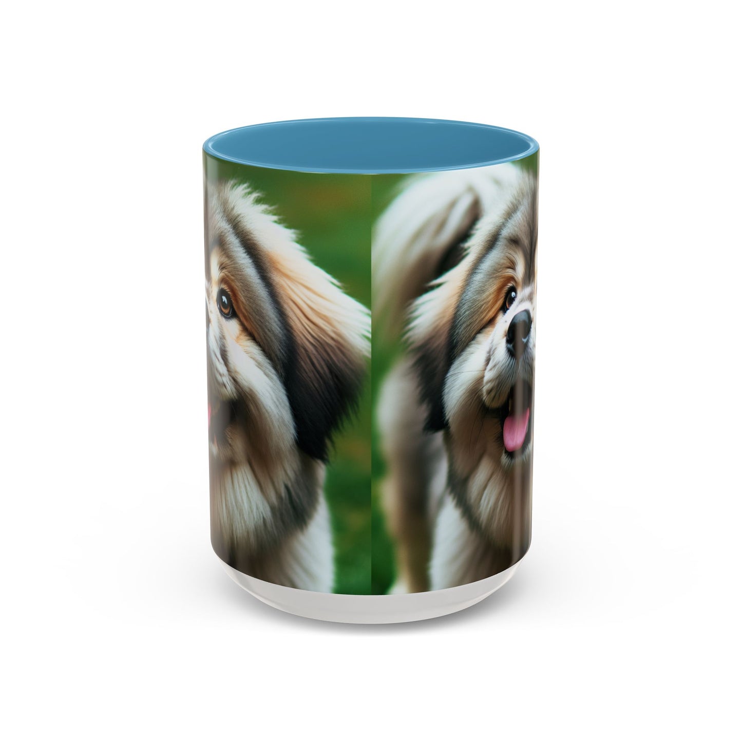 Tibetan Kyi Apso Accent Coffee Mug - Perfect Gift for Dog Lovers