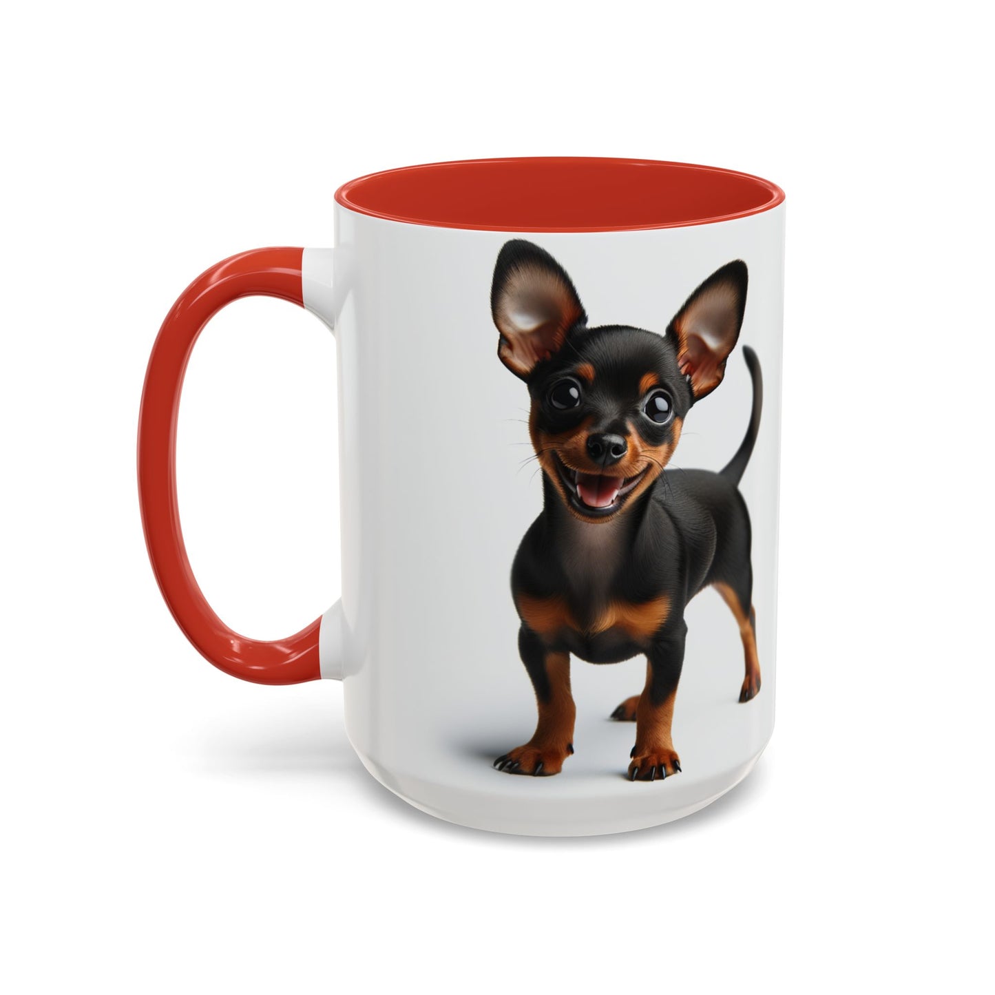 Miniature Pinscher Accent Coffee Mug - Perfect Gift for Dog Lovers