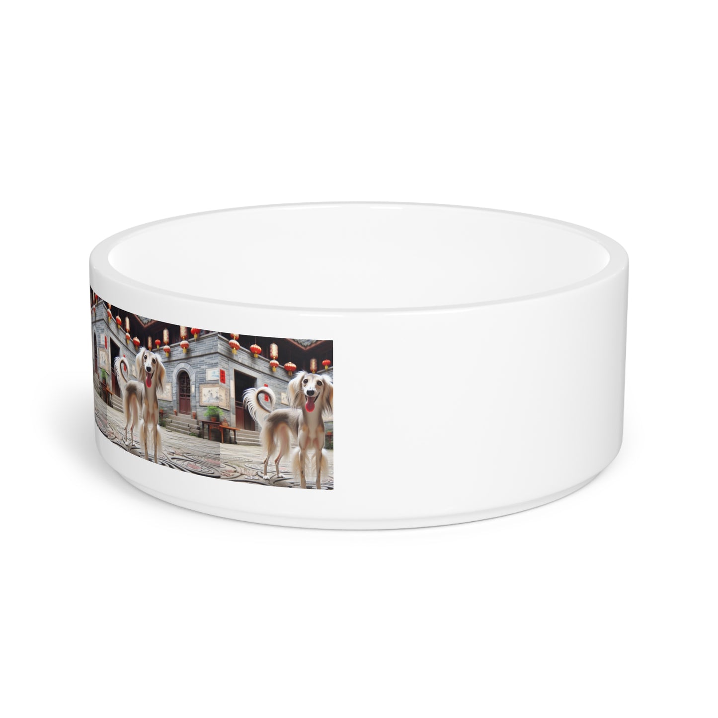 Chinese Saluki Pet Bowl