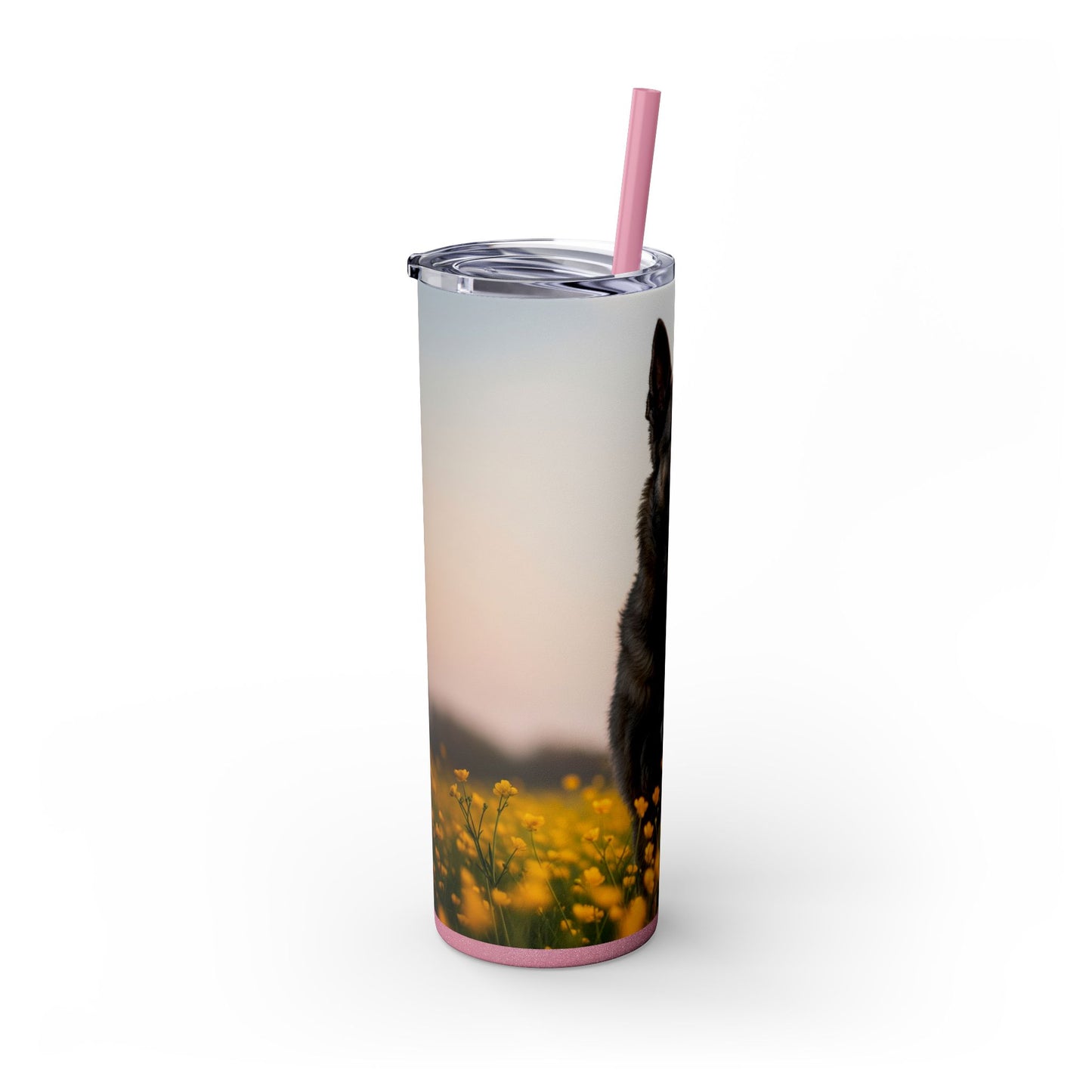 Bouvier des Flandres Tumbler with Straw, 20oz
