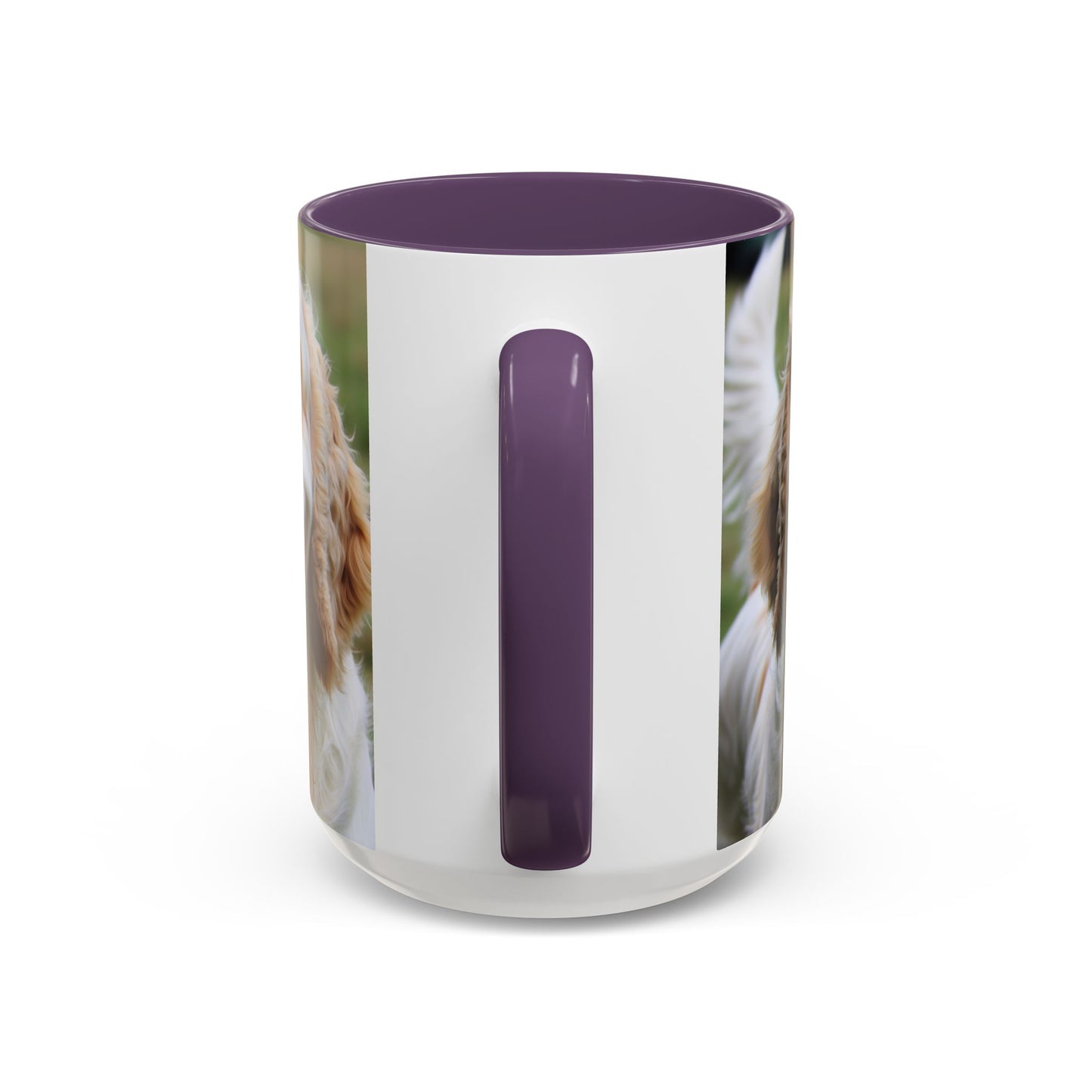 Clumber Spaniel Accent Coffee Mug - Perfect Gift for Dog Lovers