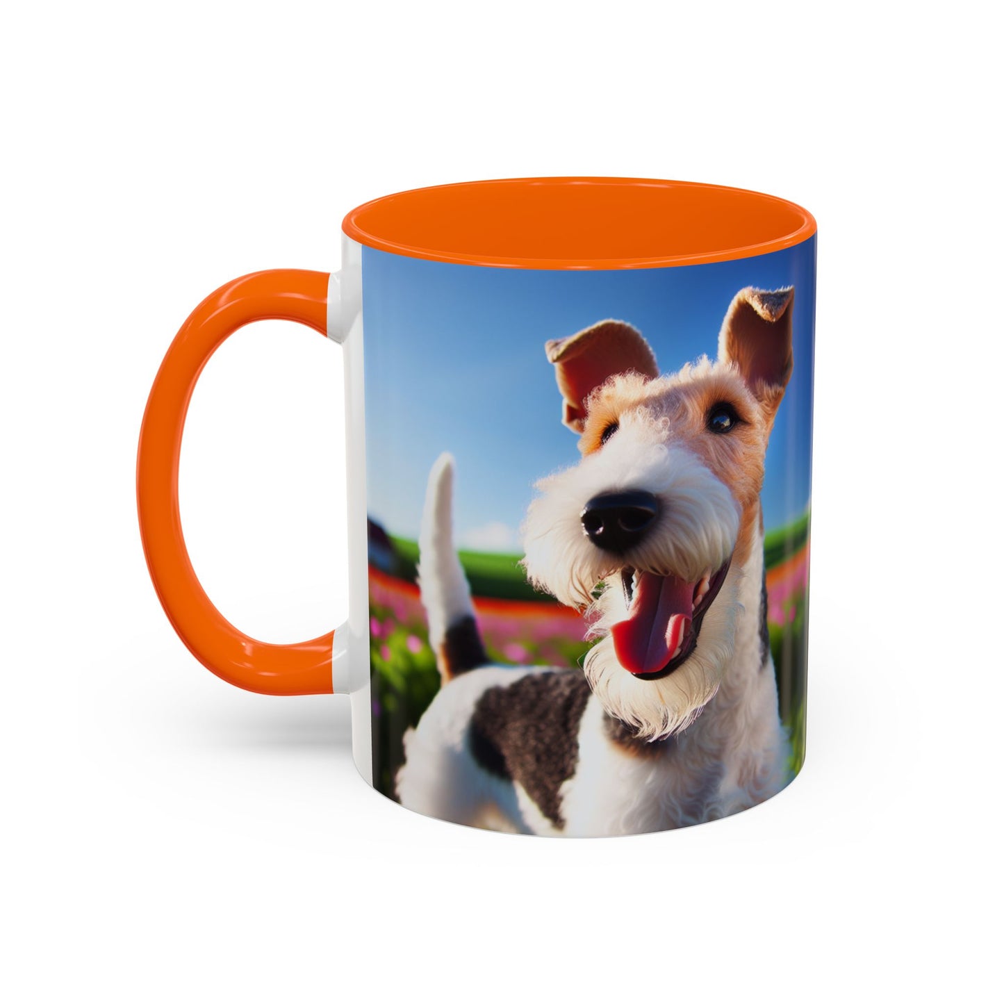 Wire Fox Terrier Accent Coffee Mug - Perfect Gift for Dog Lovers