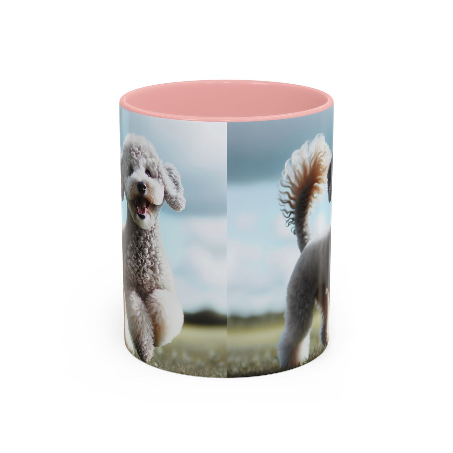 Bedlington Terrier Accent Coffee Mug - Perfect Gift for Dog Lovers