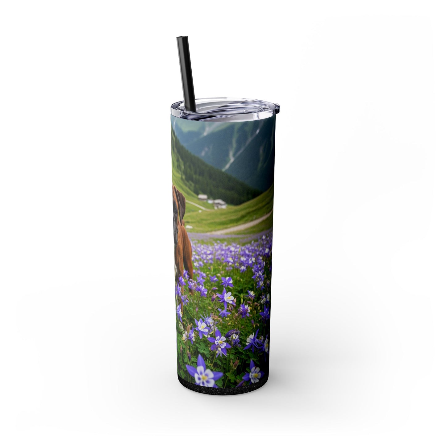 Boxer Tumbler with Straw, 20oz
