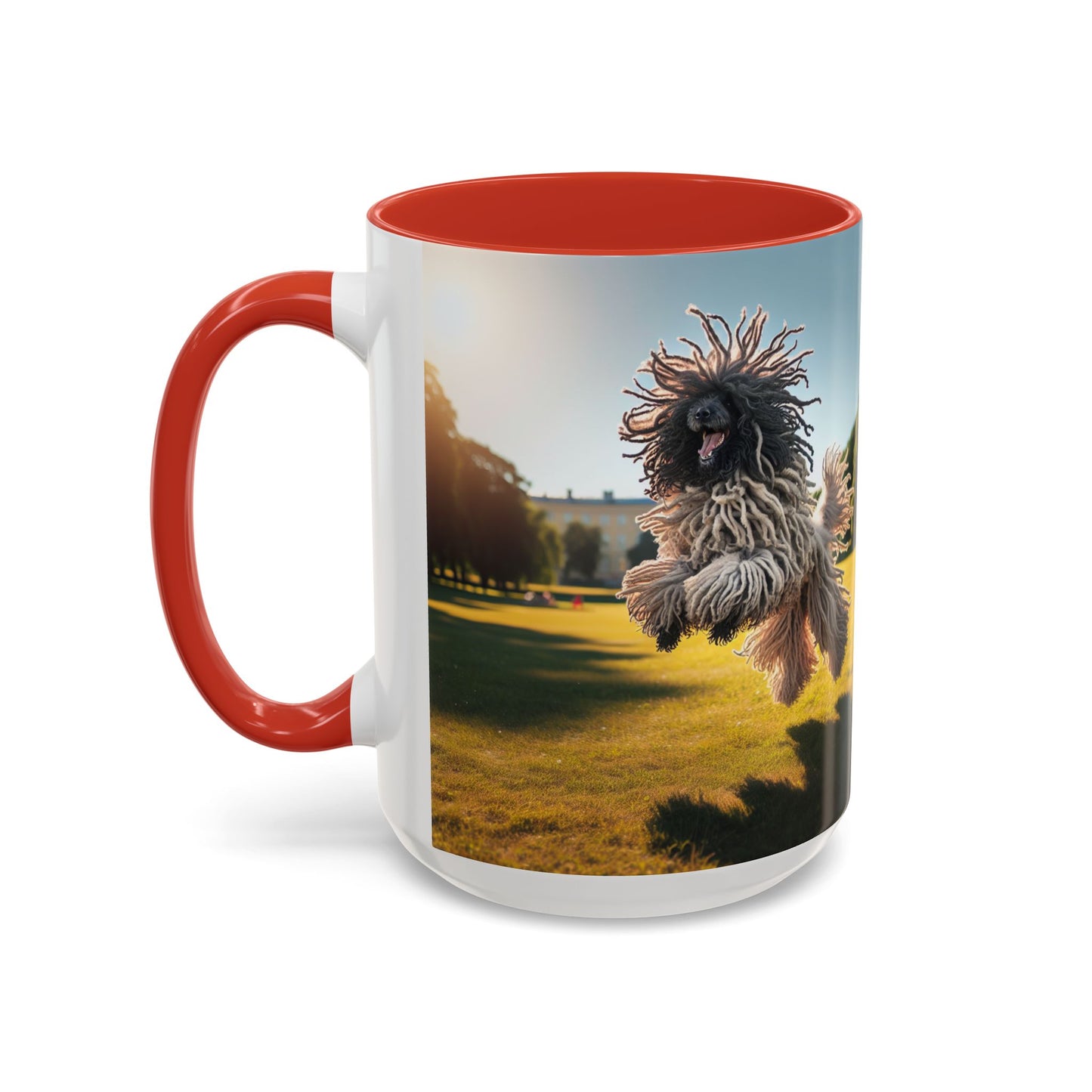 Puli Accent Coffee Mug - Perfect Gift for Dog Lovers