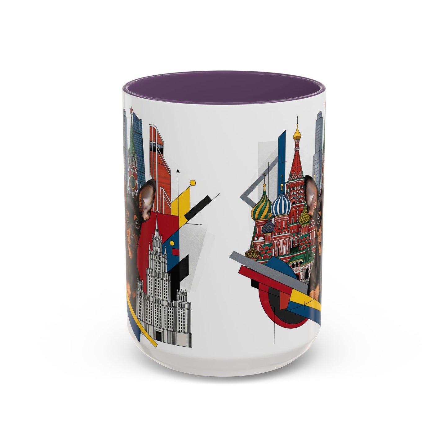Russian Toy Dog Accent Coffee Mug - Perfect Gift for Dog Lovers