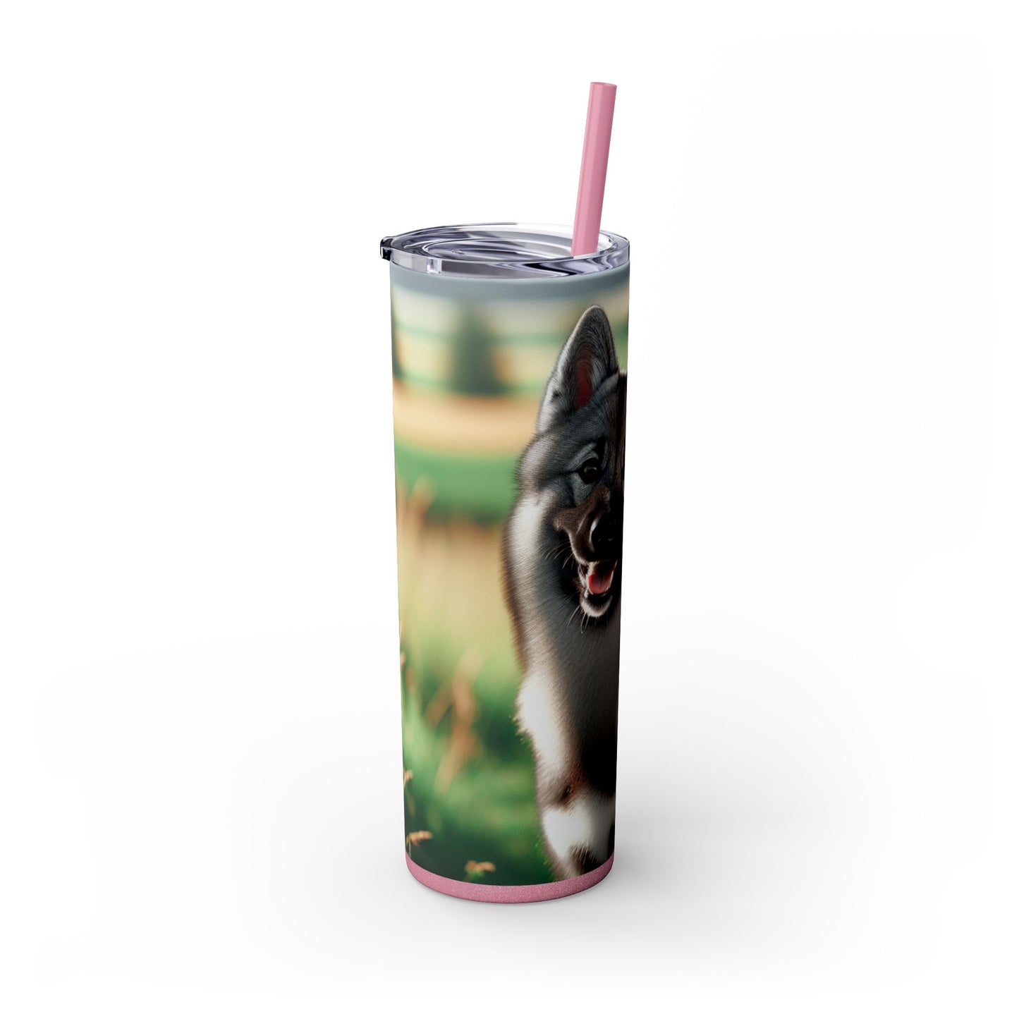 Norwegian Elkhound Tumbler with Straw, 20oz