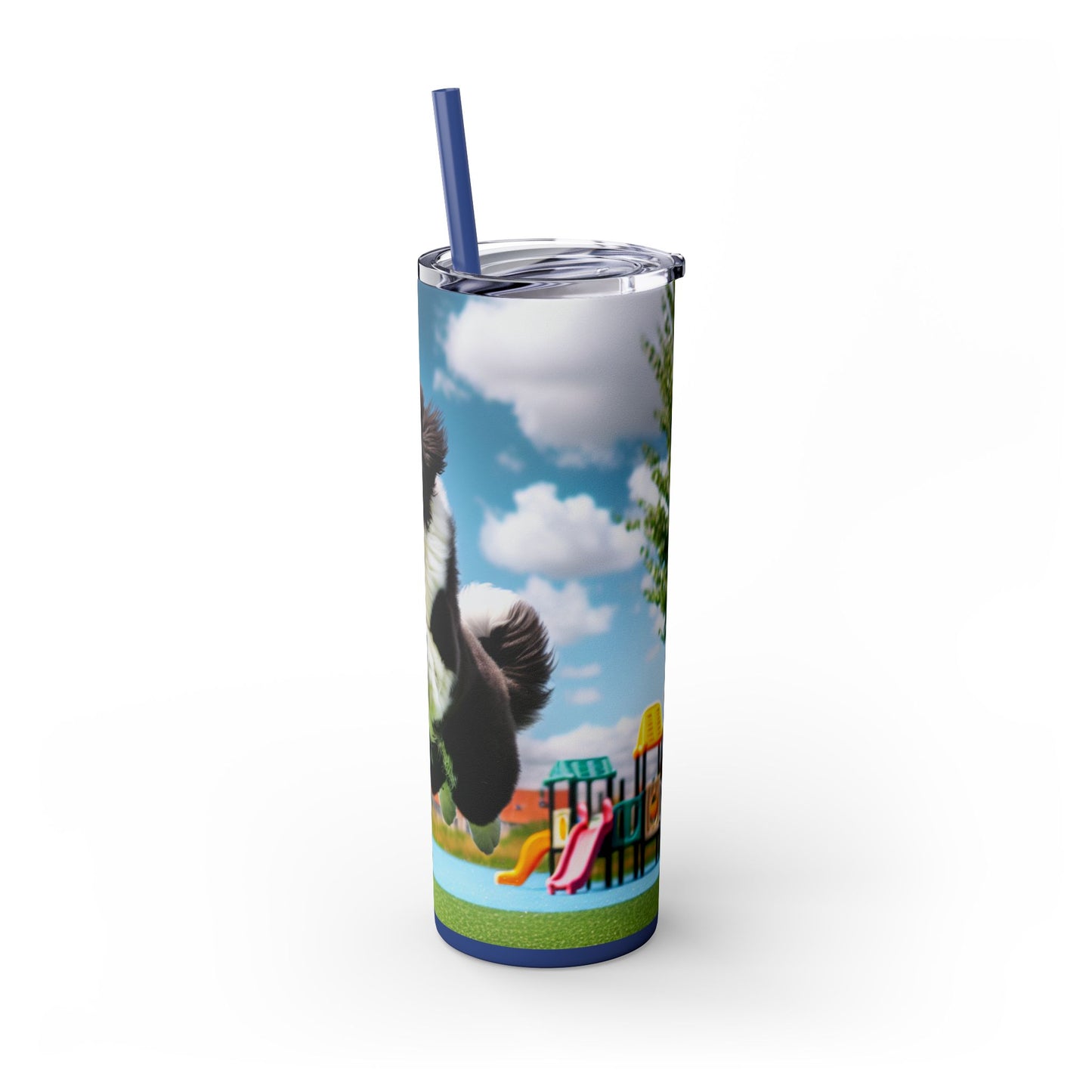Landseer Tumbler with Straw, 20oz
