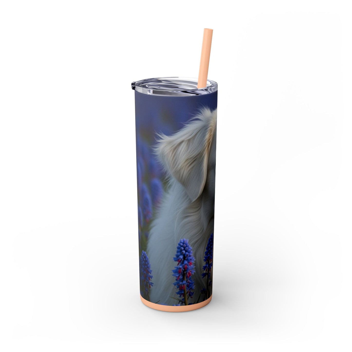 Portuguese Sheepdog Tumbler with Straw, 20oz