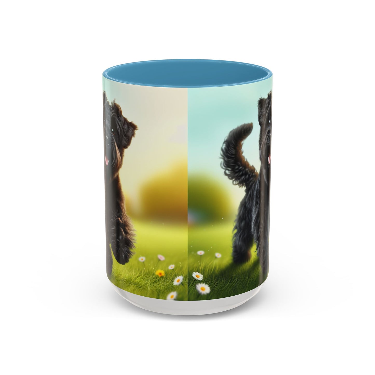 Russian Black Terrier Accent Coffee Mug - Perfect Gift for Dog Lovers