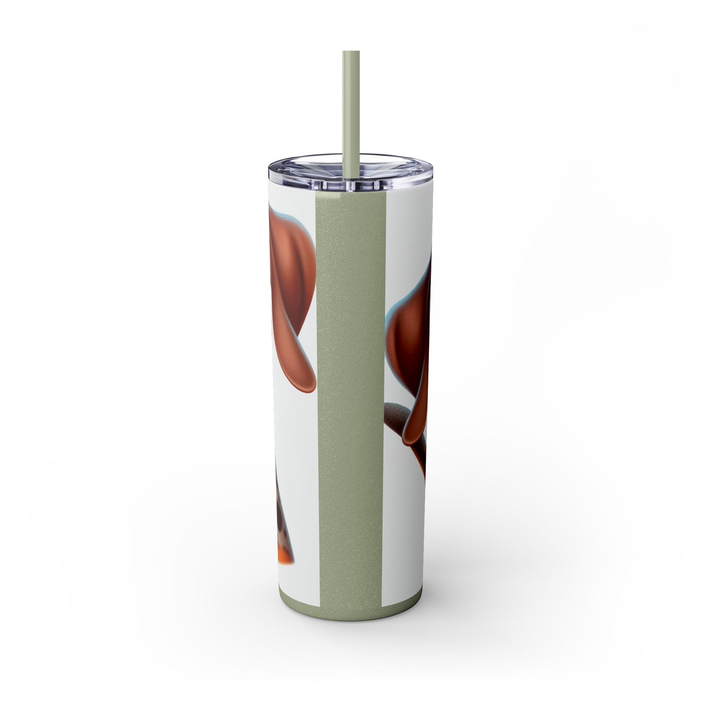 Braque du Bourbonnais Tumbler with Straw, 20oz
