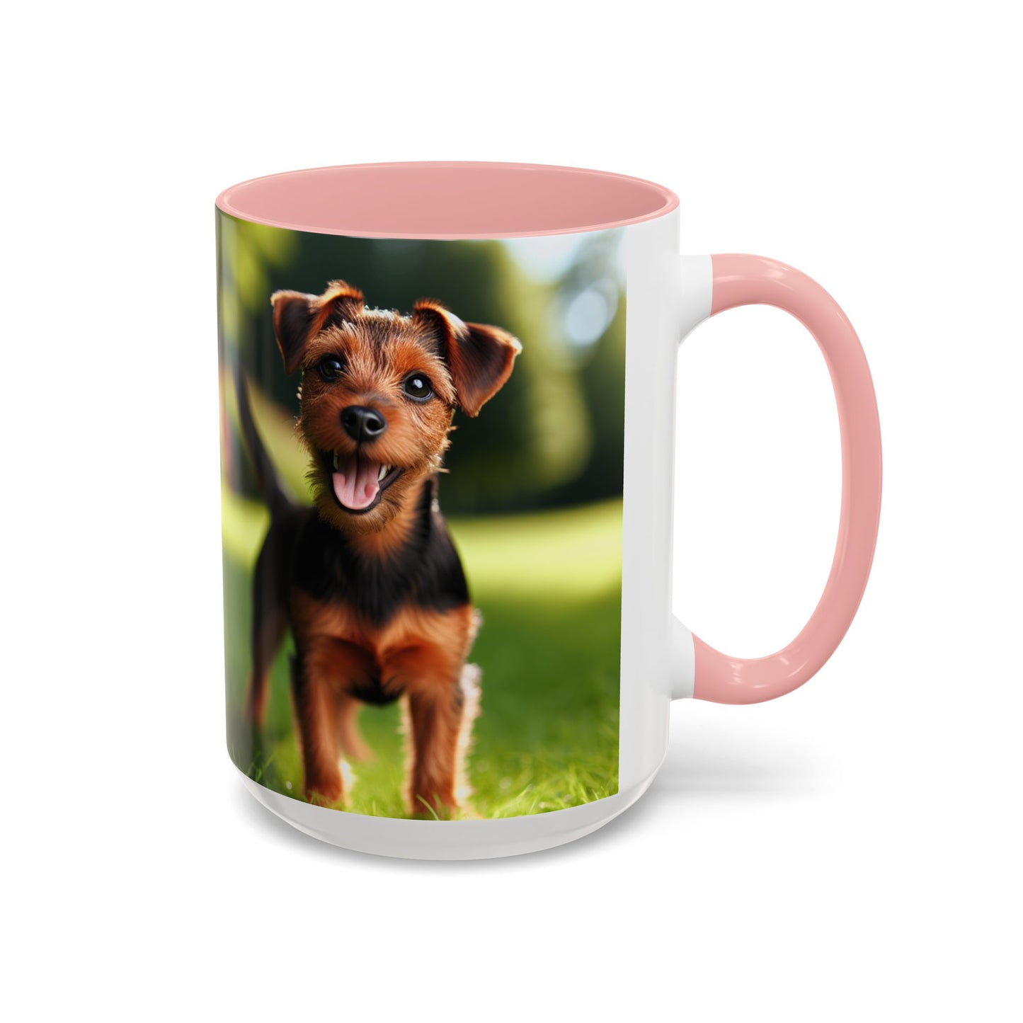 Deutscher Jagdterrier Accent Coffee Mug - Perfect Gift for Dog Lovers