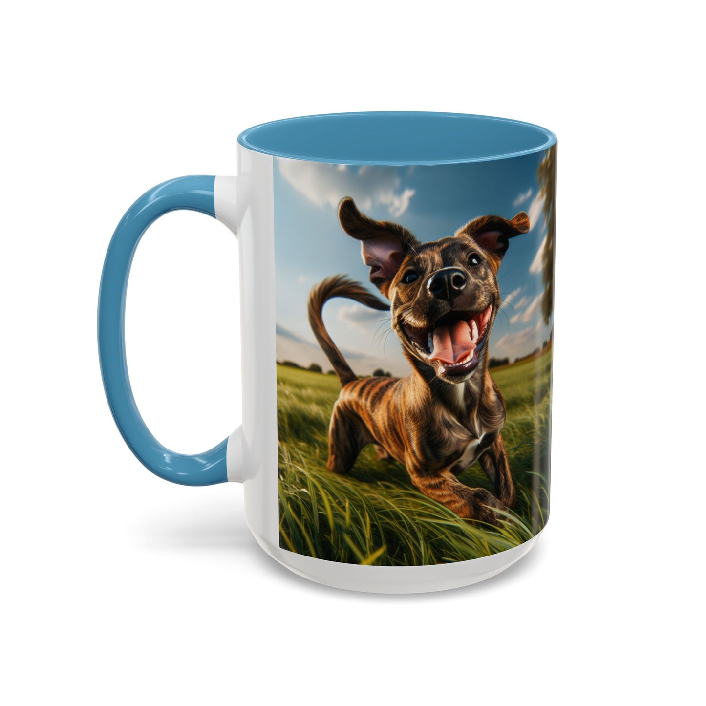 Treeing Tennessee Brindle Accent Coffee Mug - Perfect Gift for Dog Lovers