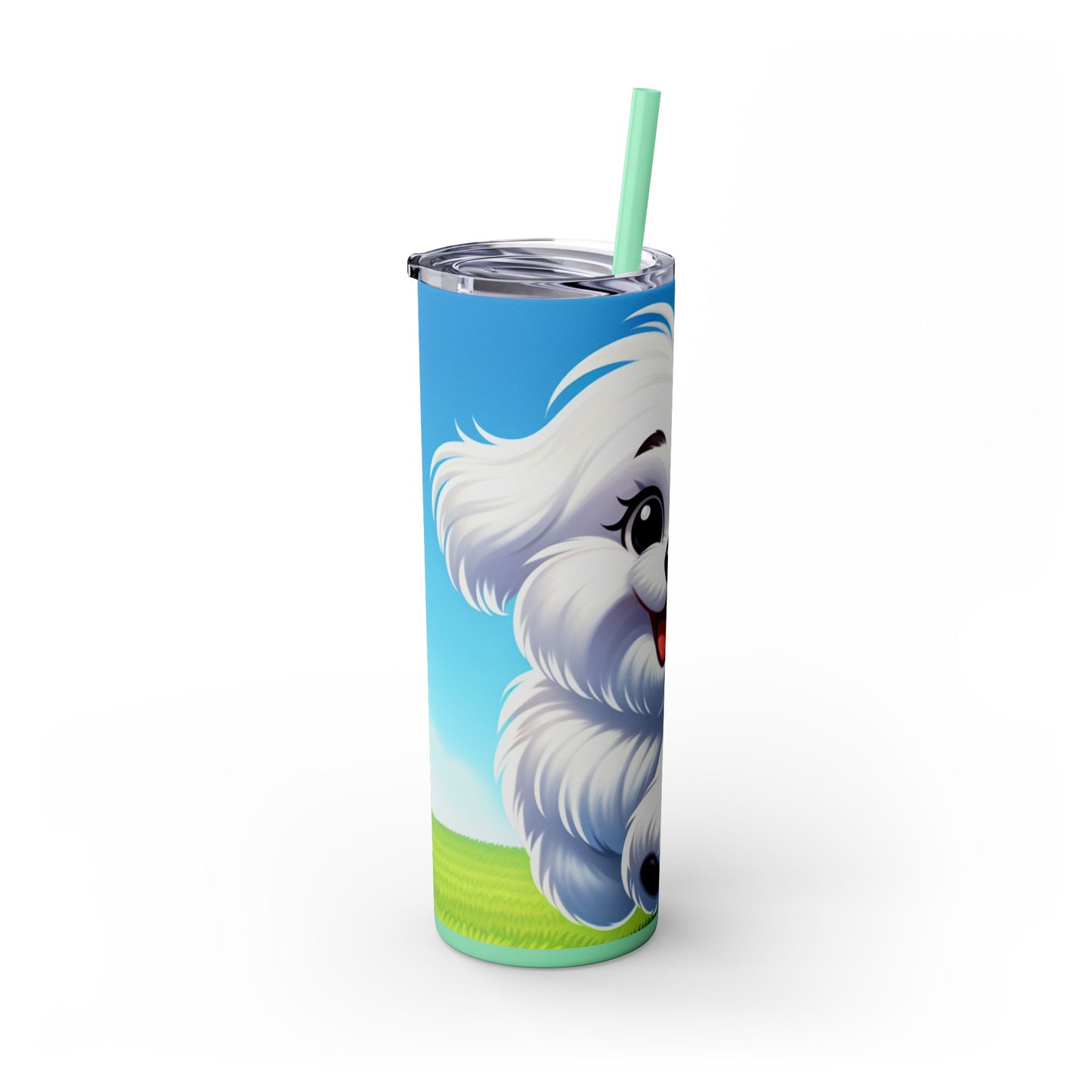 Maltese Tumbler with Straw, 20oz