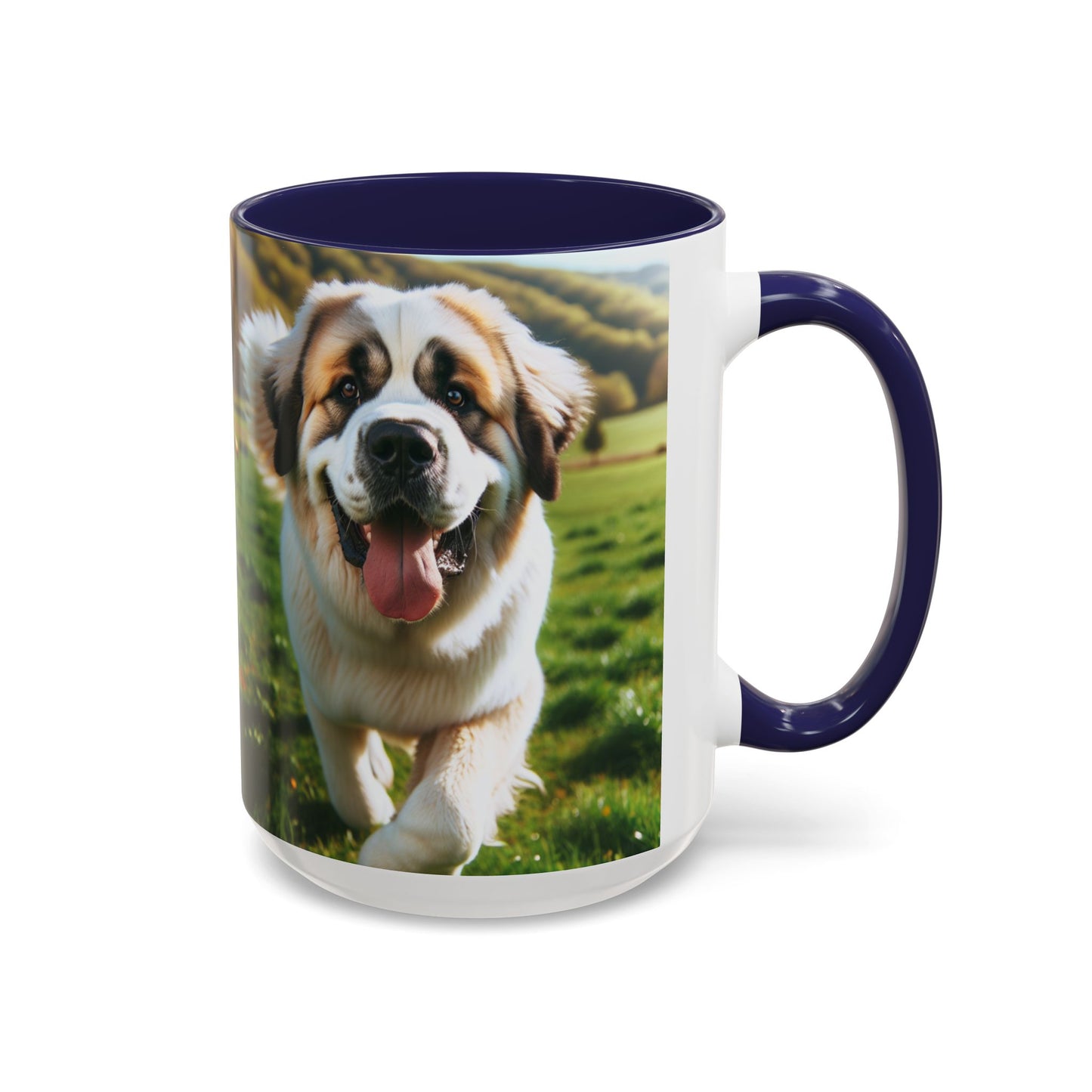 Pyrenean Mastiff Accent Coffee Mug - Perfect Gift for Dog Lovers