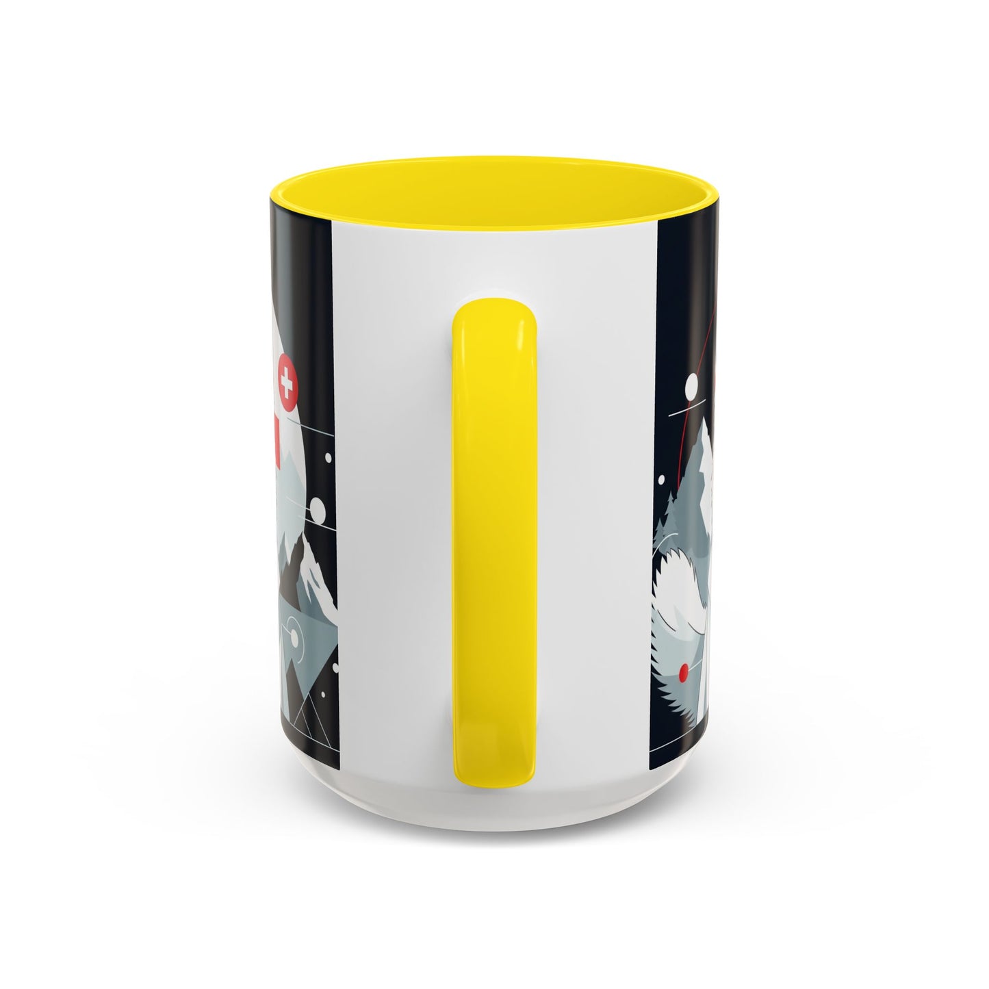 White Swiss Shepherd Dog Accent Coffee Mug - Perfect Gift for Dog Lovers