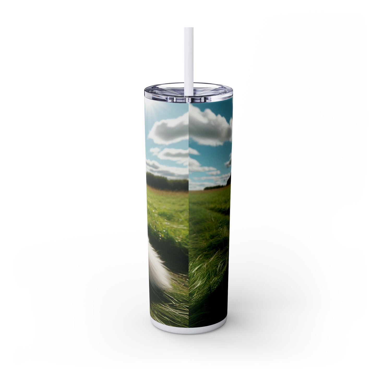 Maremma Sheepdog Tumbler with Straw, 20oz