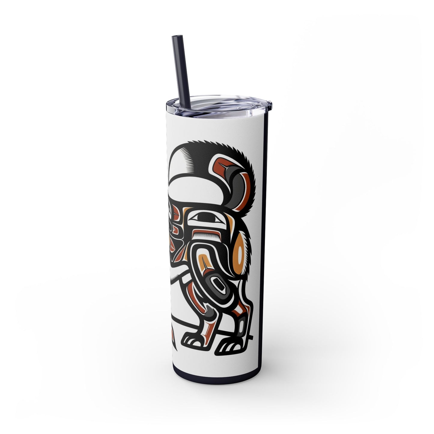 Siberian Husky Tumbler with Straw, 20oz