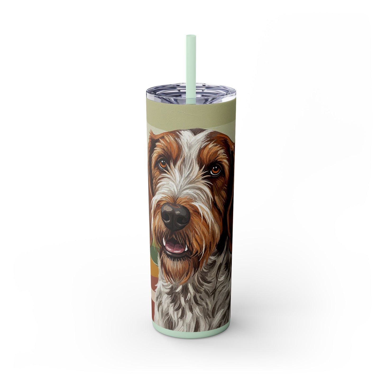 Spinone Italiano Tumbler with Straw, 20oz