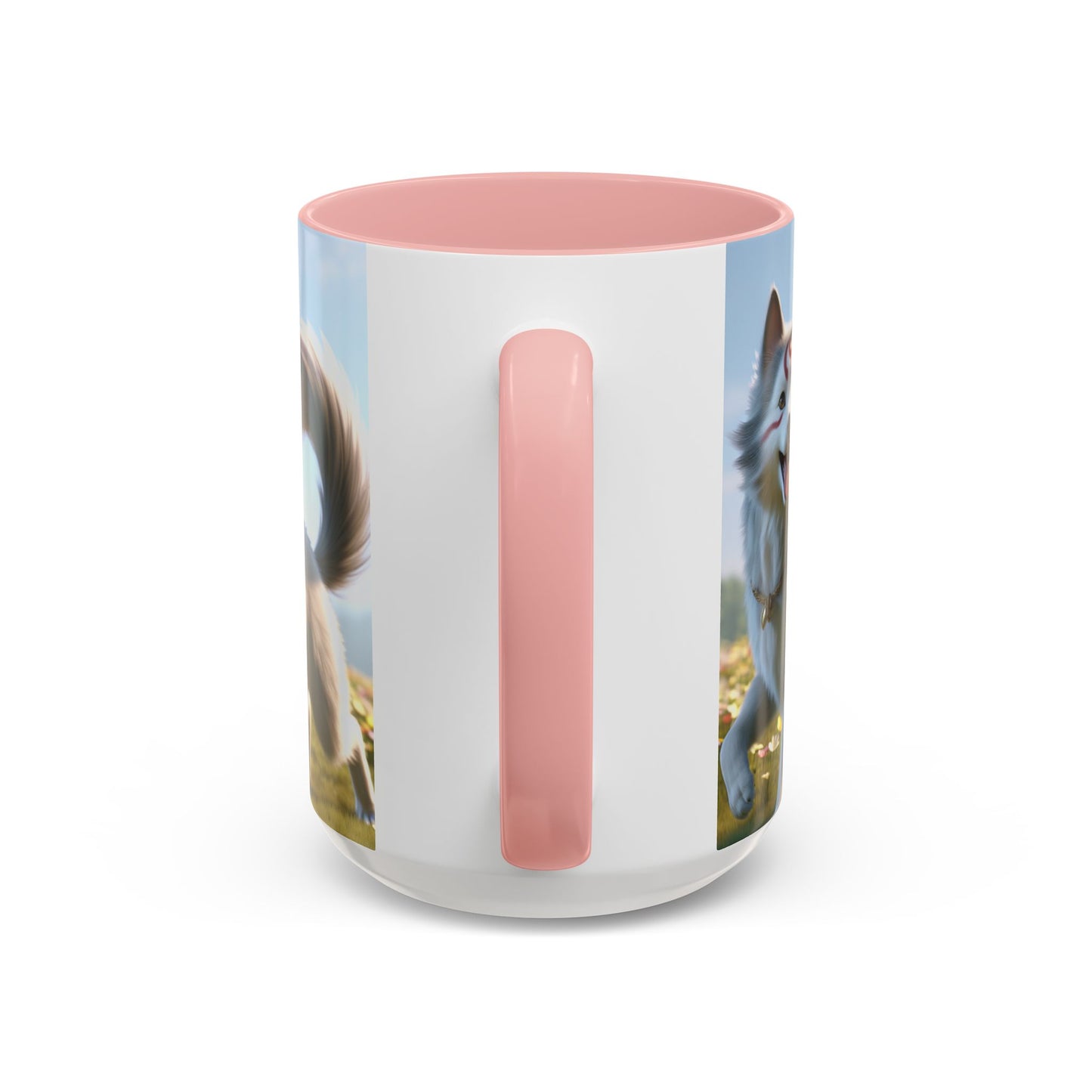 Cadabomb Okami Accent Coffee Mug - Perfect Gift for Dog Lovers