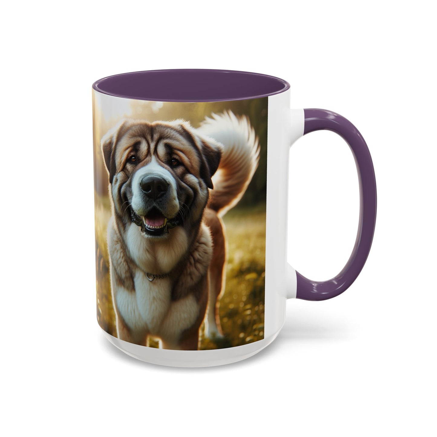 Central Asian Shepherd Dog Accent Coffee Mug - Perfect Gift for Dog Lovers