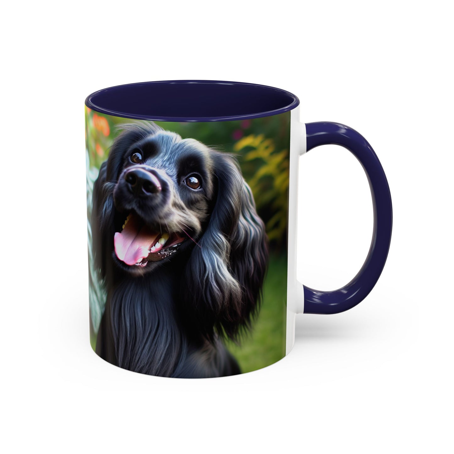 Blue Picardy Spaniel Accent Coffee Mug - Perfect Gift for Dog Lovers