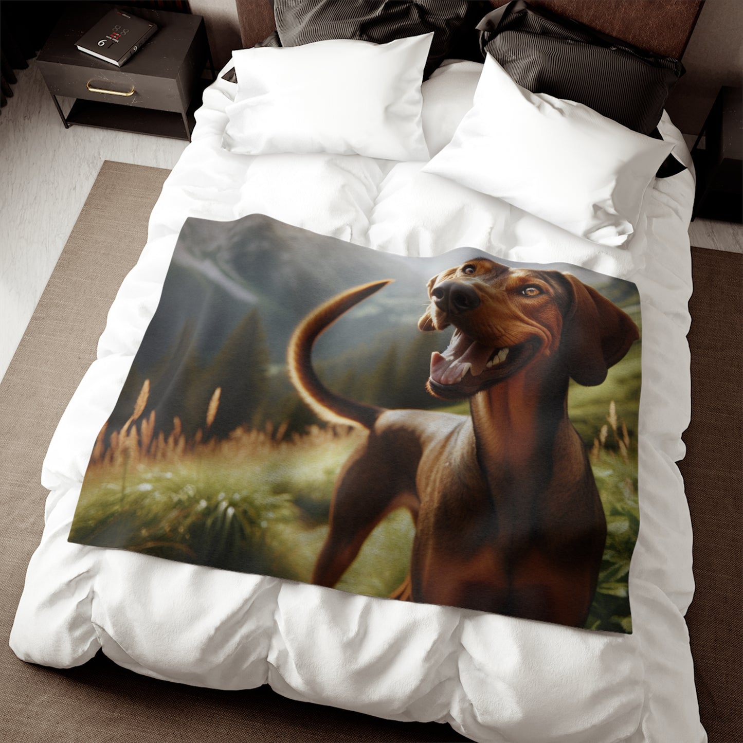 Bavarian Mountain Scent Hound Sweatshirt Blanket
