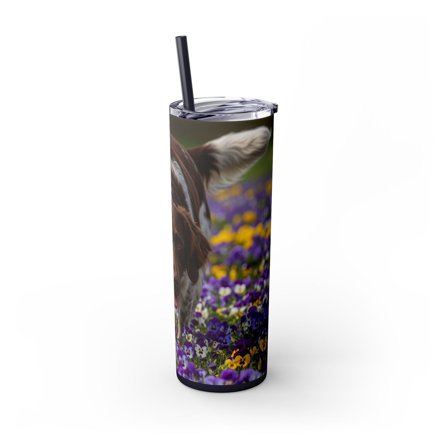 Large Munsterlander Tumbler with Straw, 20oz